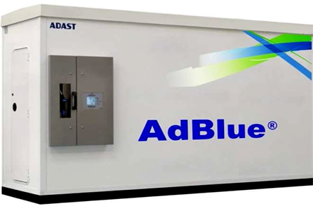 Начаты продажи заправочного модуля AdBlue (мочевина) заправочный модуль Adast System для раствора мочевины (AdBlue®)